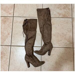 Women's Tan Knee-High Boots size 8